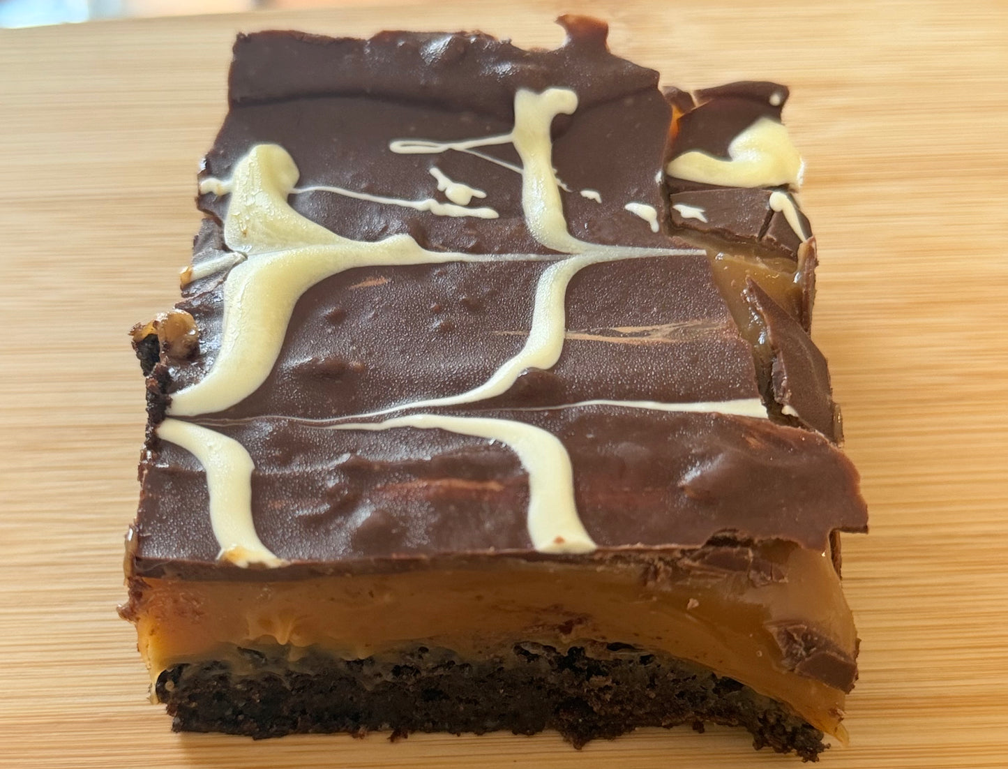 Caramel Billionaires Brownie