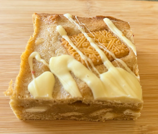 Custard Cream Blondie