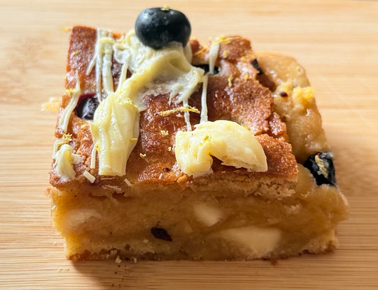 Lemon Blueberry Blondie